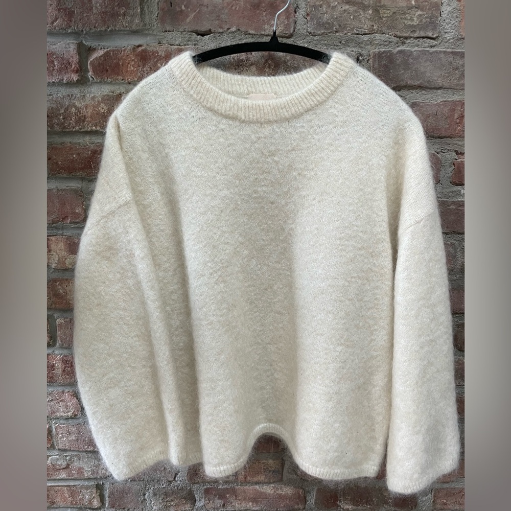H&M oversized mohair blend sweater
